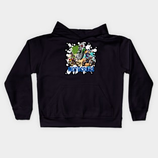 Motocross A Little Dirt Never Hurt Kids Hoodie